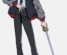 キャラクターデザインと立ち絵を作成します キャラクターデザインと立ち絵を作成します。 イメージ3