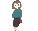 ゆるーい全身イラストを描きます 待ち受けやSNSなどのアイコンに！ イメージ3