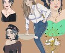 アイコン作成いたします 温かみのある、アイキャッチーで親しみやすい似顔絵を描きます。 イメージ8