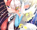 線画をいただければ着色いたします 線画までは描けるけど色塗りが苦手という方へ イメージ3