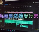 YouTubeの動画編集依頼受けます 動画編集経験がある方が動画編集をいたします。 イメージ1