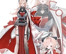商用◎キャラの魅力を厚塗りで繊細に制作いたします 動画サムネ/立ち絵/キャラデザ/snsアイコン/1枚絵etc イメージ4