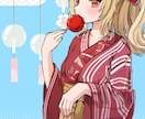 魅了的なアイコン/ヘッダー/イラストお描きします 商用利用可！Twitterなど様々な用途に！ イメージ3