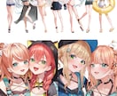 イラスト、Live2Dモデル、アイコンなど描きます 魅力的なキャラクターをお届けします。 イメージ2