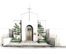 プロのクオリティ！手描きの建築パースを作成します 手描きならではの暖か味のあるタッチで、「想い」をカタチに！ イメージ9