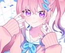 可愛い表情重視｜女の子イラスト描きます 可愛らしい顔や表情したイラストを描くのが得意です。 イメージ1