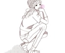 イラストを描きます イメージキャラクターをおしゃれに描きます イメージ7