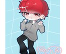 商用可能。ゆるくミニキャライラスト制作します 可愛いキャラクターを作ります。 イメージ3