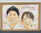 やさしい手描きタッチで似顔絵をお作りします 思い出の一瞬を、やさしい色と表情で形にします。 イメージ9