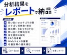 問い合わせデータを分析し改善ポイントを見つけます CSVを送るだけ！問い合わせ分析・FAQ・Web改善を提案 イメージ3