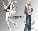 キャラデザ・キービジュ作成します イメージに沿ったイラストを提供いたします！ イメージ4