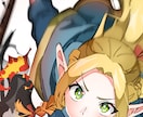 商用利用可！VTuber向けイラスト制作します 一目見て個性的で印象に残るイラスト全般制作いたします！ イメージ3