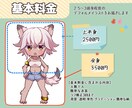 あなただけのミニキャラ描きます こだわりのオリジナルキャラが欲しい方に！ イメージ3