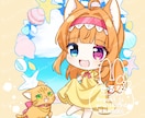 おまかせでかわいいミニキャラ描きます かんたんおまかせ！サムネやグッズ等に！ イメージ5