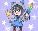 SNSに使用するアイコンを描きます かわいいアイコンにしたい人にオススメ！ イメージ1