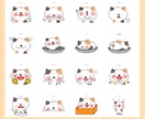 ゆるくてかわいいLINEスタンプ制作します 個人・企業様商用利用可能★申請もサポートします！ イメージ4