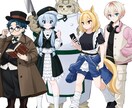 TRPG・動画・配信用立ち絵イラスト描きます Vライバー様・配信者様大歓迎！様々な用途にお使いいただけます イメージ4
