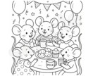 オーダーメイドでお子様用のぬりえ作成します こどもが喜ぶ！あなただけの可愛いぬりえ イメージ3