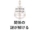 ヒューマンデザインで相性鑑定をします エネルギーパターンで見る相性分析で関係性の本質がわかる イメージ6