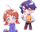 最短２日！先着3名限定可愛いミニキャラ描きます 実績を上げるための特別価格で承ります！ イメージ3