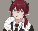 SNS用のアイコン・イラストをお描きいたします かっこいい・かわいいアイコン一枚一枚気持ち込めて作成します イメージ1