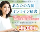 忙しいあなたの右腕に！1ヶ月徹底サポートします インスタ/事務局/SNSリサーチ　幅広く対応いたします！ イメージ1