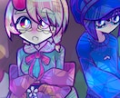 カートゥーン調の可愛いイラスト描きます キラキラしたカートゥーン調の絵柄でイラストを制作しております イメージ7