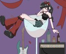可愛い×儚さのあるイラスト描きます アイコンや配信、MV用イラストに是非！ イメージ8