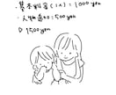 ゆる〜〜〜い似顔絵お描きします 即日納品♪♪ゆるゆるのシンプル似顔絵をお描きします♪♪ イメージ5