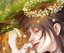即納！厚塗りで美麗イラストを制作します 視線を奪う、耽美で幻想的なメインビジュアル制作 イメージ7