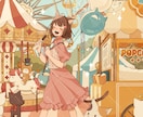 生き生きとした魅力のある一枚絵を描きます MVイラスト、サムネイル、配信背景、記念イラスト等 イメージ3