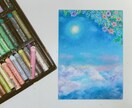 オイルパステルでかわいい絵を描きます 【サイズ相談可】【ラフ1回OK】 イメージ1