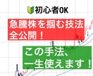 初心者でも急騰株を掴む非常識な株式投資法を教えます 「8つの法則」で超有望株を発見する株式投資法 イメージ1