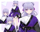 Vtuberモデルを一括で制作致します キャラクターデザインからモデリング一括で制作させて頂きます！ イメージ3