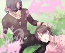 あなたの世界を絵に！優しく繊細な一枚絵を描きます アイコン、MV、サムネイル、プレゼントなと イメージ2