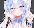 VTuber・配信者向け！可愛いイラスト作ります 歌ってみたや立ち絵イラストなど幅広く作成します！ イメージ4