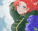 キラキラなアイコン・イラストを描きます カジュアルでキラキラなイラスト・ゲーム用・SD・表紙など イメージ2