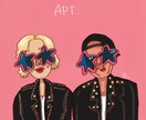 ポップに似顔絵描きます アイコンやプレゼントにピッタリ！ポップな似顔絵描きます！ イメージ2