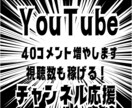 YouTubeコメント独自宣伝で40件増加させます /動画視聴後に日本人コメントでチャンネルを毎日盛り上げます！ イメージ1