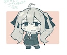 漫画風ちいこいイラスト描きます Vtuber様のグッズ作成用にご利用頂いています！ イメージ5