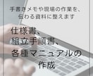 見やすく長く使える業務マニュアル作成します 現場に伝わるマニュアルで業務の効率化につながる イメージ1