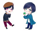 アイコン描きます 可愛いからかっこいいまで！SNS等に使えるアイコン承ります！ イメージ5
