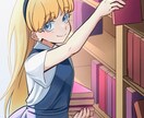 ワンシーンのようなイラストを描きます アニメ好き、ストーリー性のある絵が好きな人向けです イメージ4