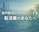 現役駐在／海外赴任の不安・モヤモヤ電話相談受けます 私生活から仕事まで、全般的に相談オッケーです！ イメージ1
