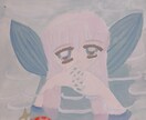 伝説のキャラクターを私の世界観で描きます オモ、妖精、人魚、小人、ユニコーン、ペガサスなど。 イメージ1