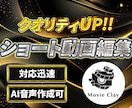 クオリティUP！ショート動画を編集します どんなジャンルでもOK！ショート動画お任せください！ イメージ1