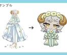 デフォルメイラスト制作します 大体2.5頭身くらいのイラスト イメージ4