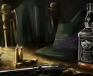 世界観を丁寧に表現するイラストを描きます 背景や設定などを豊富な知識を使って描くから目を惹きます！ イメージ5