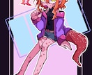 人外も可！キャラクターイラスト描きます 動画用イラスト、TRPG用立ち絵など様々な用途に対応します イメージ10