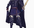 西洋ファンタジー風の甲冑描きます ゲームや小説用、個人観賞用、自キャラ制作などに イメージ7
